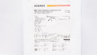Avanos 8160-14 MIC PEG Pull Kit with ENFit Connectors, 14 Fr (x)